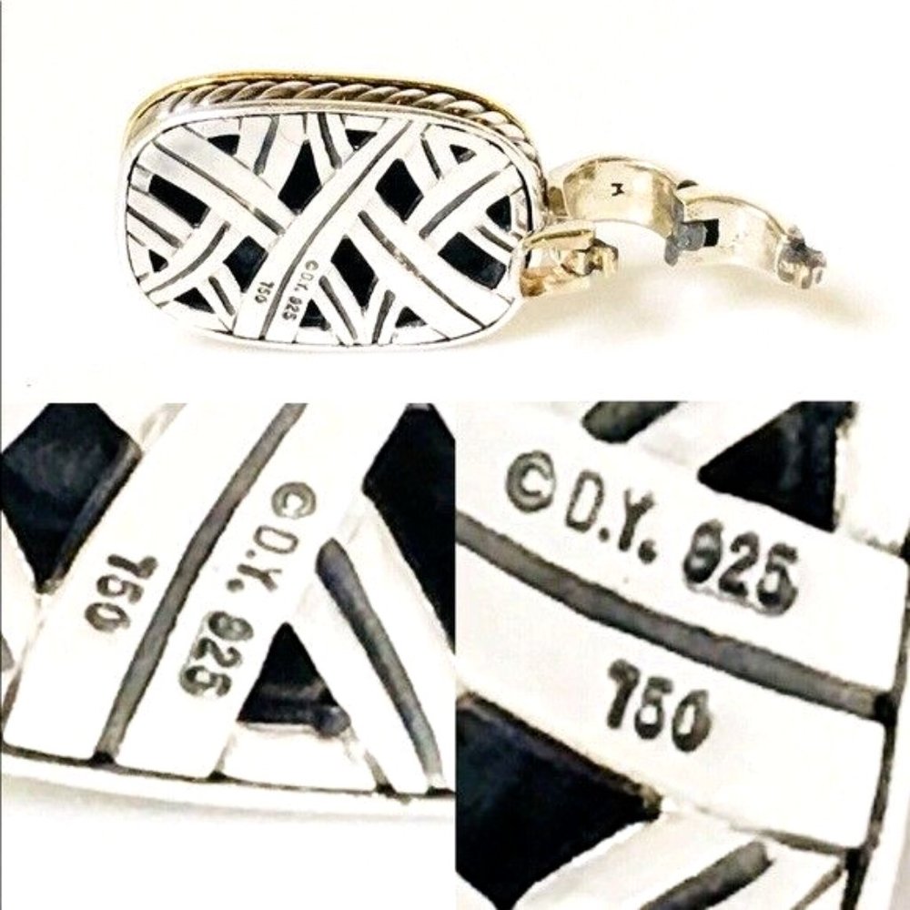 David Yurman Cable Enhancer Pendant Necklace - Picture 6 of 9